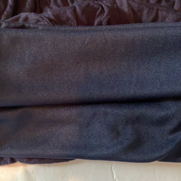 Soprano orange and navy spaghetti strap dress Sz M - Picture 13 of 13